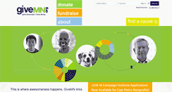 Desktop Screenshot of givemn.org